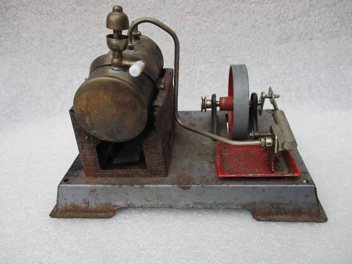 Wilesco, Stoom machine, CA 1950., Antiek en Kunst, Antiek | Speelgoed, Ophalen of Verzenden