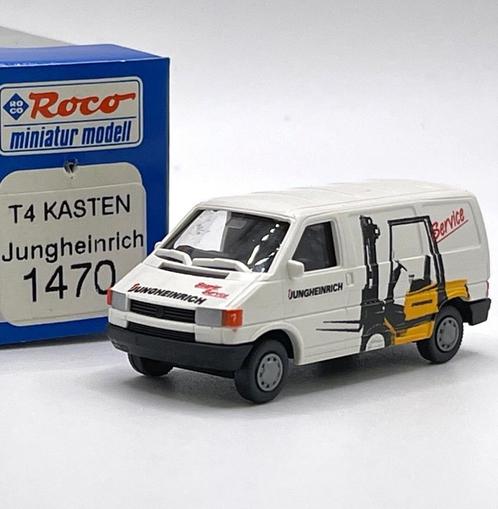1:87 VW T4 Jungheinrich heftruck service Roco OVP nu €12,5, Hobby en Vrije tijd, Modelauto's | 1:87, Zo goed als nieuw, Bus of Vrachtwagen