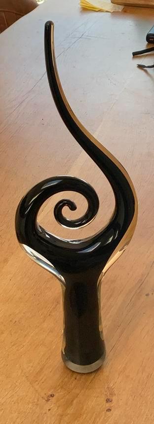 Kristalen Swirl sculptuur Spiraal beschikbaar voor biedingen