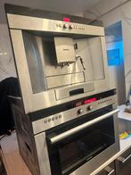 Set Siemens inbouw combioven magnetron en koffiezetapparaat, Ophalen, Zo goed als nieuw, 45 tot 60 cm