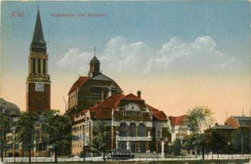 (381-324-047) Kiel Stadttheater und Rathaus beschikbaar voor biedingen