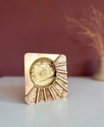 Vintage messing asbak, Antiek en Kunst, Antiek | Koper en Brons, Ophalen of Verzenden