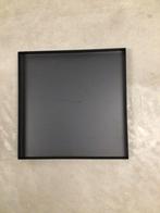 Vierkant zwart dienblad, Ophalen, Overige materialen, Gebruikt, Schaal