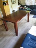 Eikenhouten eettafel., Huis en Inrichting, Tafels | Eettafels, Ophalen, Gebruikt, Eikenhout, 50 tot 100 cm