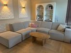 Beige Hoek Bank, Ophalen, Hoekbank, Zo goed als nieuw, Stof