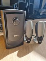 Dell speakerset, Computers en Software, Pc speakers, Audiokanaal 2.1, Gebruikt, Ophalen of Verzenden, Dell