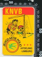 Sticker: KNVB - Afdeling Limburg - Jeugd aktie polio (2), Sport, Ophalen of Verzenden