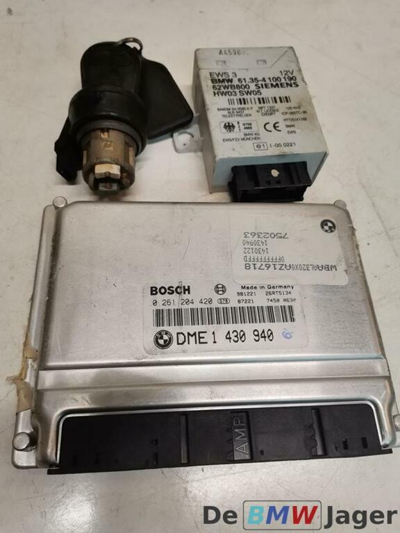 DME met EWS en contactslot BMW 3-serie E46 M43 1430940, Auto-onderdelen, Elektronica en Kabels, BMW, Gebruikt, Ophalen of Verzenden