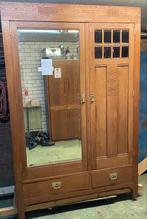 Antieke eiken hanglegkast - Shaker stijl, Ophalen