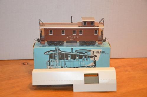 Marklin 4570 bruine Caboose AT&SF, Hobby en Vrije tijd, Modeltreinen | H0, Zo goed als nieuw, Wagon, Wisselstroom, Märklin, Analoog
