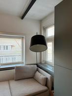 Zwarte gebogen vloerlamp, Huis en Inrichting, Lampen | Vloerlampen, Ophalen, Gebruikt, 150 tot 200 cm