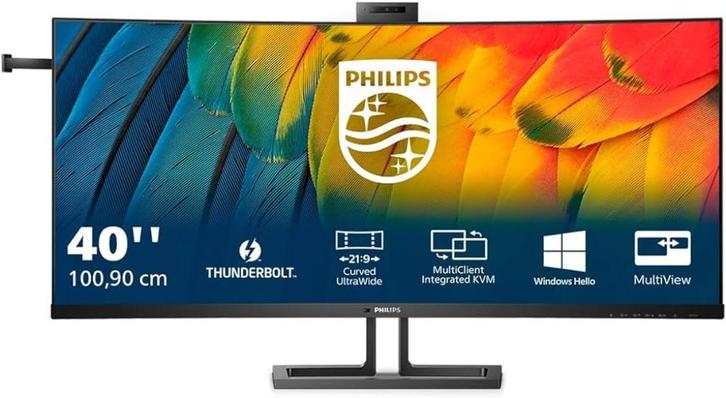 40B1U6903CH/00 Philips 5K2K UltraWide Thunderbolt ..., Computers en Software, Monitoren, Refurbished, 61 t/m 100 Hz, DisplayPort