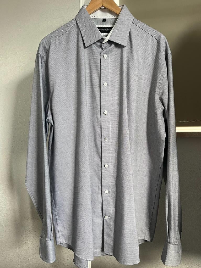 Tailor & Son Overhemd Normal Fit, Kleding | Heren, Ophalen of Verzenden, Zo goed als nieuw, Tailor & Son, Halswijdte 41/42 (L)