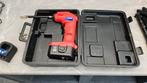 Turbo Accu Compressor met Oplader en Koffer, Doe-het-zelf en Verbouw, Compressors, Ophalen, Mobiel, Gebruikt, 6 tot 10 bar