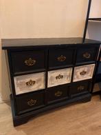 Antiek ladekastje, Huis en Inrichting, Kasten | Ladekasten, Ophalen, Gebruikt, 5 laden of meer, 50 tot 100 cm