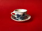 Blue Danube mokka kopje met schotel, Huis en Inrichting, Keuken | Servies, Nieuw, Ophalen of Verzenden, Overige stijlen, Kop(pen) en/of Schotel(s)