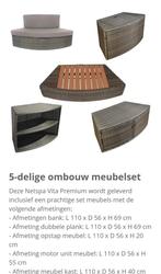 Meubel ombouw netspa, Tuin en Terras, Bubbelbaden en Hottubs, Ophalen, Gebruikt