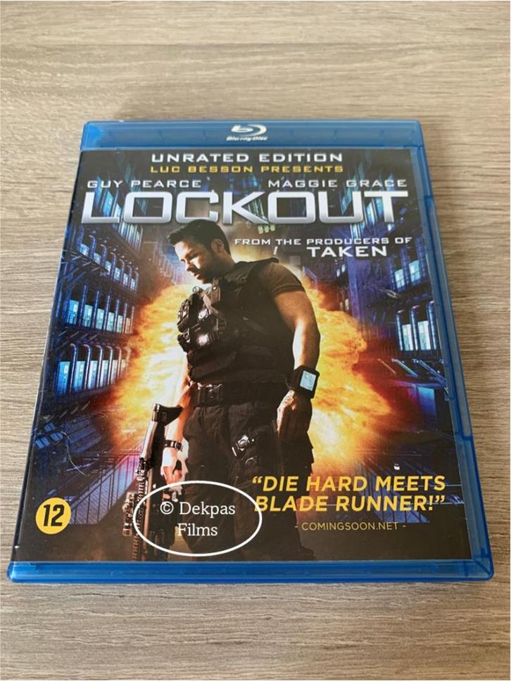 Blu-ray Lockout - Luc Besson, Cd's en Dvd's, Blu-ray, Gebruikt, Thrillers en Misdaad, Ophalen of Verzenden