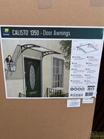 PALRAM deurluifel Calisto 136x95 cm antraciet polycarbonaat, Huis en Inrichting, Ophalen, Zo goed als nieuw