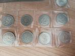 9x rijksdaalder, Ophalen, Koningin Juliana, 2½ gulden, Setje