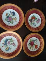 4st. Limoges sierborden,24 cm,z.g.a.n. Prijs:€12,50p.st., Ophalen of Verzenden, Zo goed als nieuw, Porselein, Bord of Schaal