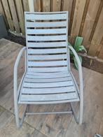 Beige tuinstoel schommelstoel, Ophalen