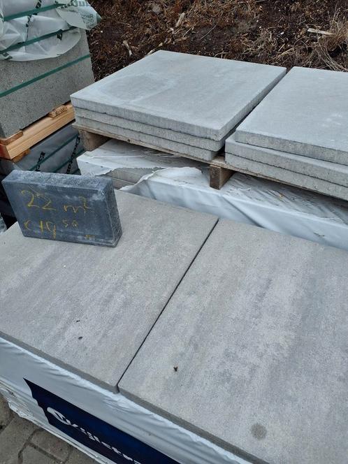 Mooie partij Terrastegels - 22m² | 60x60x4cm - €19,50 p/m², Tuin en Terras, Tegels en Klinkers, Zo goed als nieuw, Terrastegels