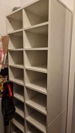 vidaXL Schoenenkast 54x34x183
cm, hoogglans wit, Huis en Inrichting, Kasten | Schoenenkasten, Ophalen, Gebruikt