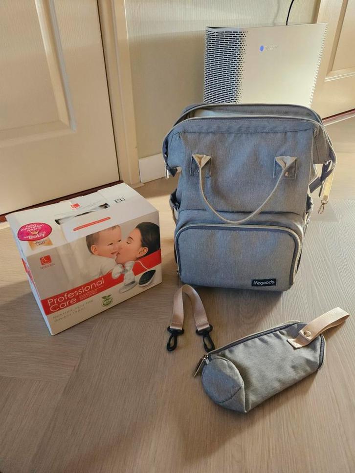 Voedingstas & Elektrische Borstkolf - Handig!, Kinderen en Baby's, Luiertassen, Gebruikt, Rugzak, Ophalen of Verzenden