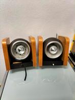 2 x spots vintage retro Space Age, Gebruikt, Geen, Ophalen of Verzenden, Geen
