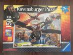 Ravensburger Puzzle How to Train Your Dragon XXL 150 stuks, Ophalen of Verzenden, Meer dan 50 stukjes, Gebruikt, 6 jaar of ouder