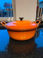 Grote zware juspan te koop, handig voor oliebollen bakken, Ophalen, Gebruikt, Gietijzer, Overige typen