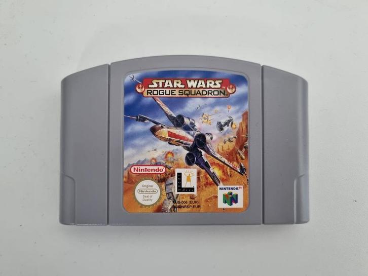 Star Wars Rogue Squadron - Nintendo 64, Spelcomputers en Games, Games | Nintendo 64, Zo goed als nieuw, Avontuur en Actie, 1 speler