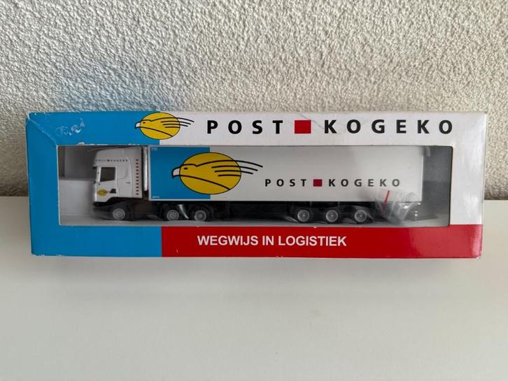 WSI Models Scania R6 Topline 6x2 koeloplegger Post Kogeko, Hobby en Vrije tijd, Modelauto's | 1:87, Nieuw, Bus of Vrachtwagen