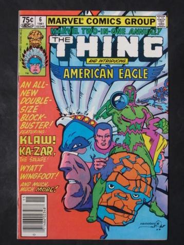 Marvel Two-In-One Annual #6 Marvel 1981 The Thing (48 pages) beschikbaar voor biedingen