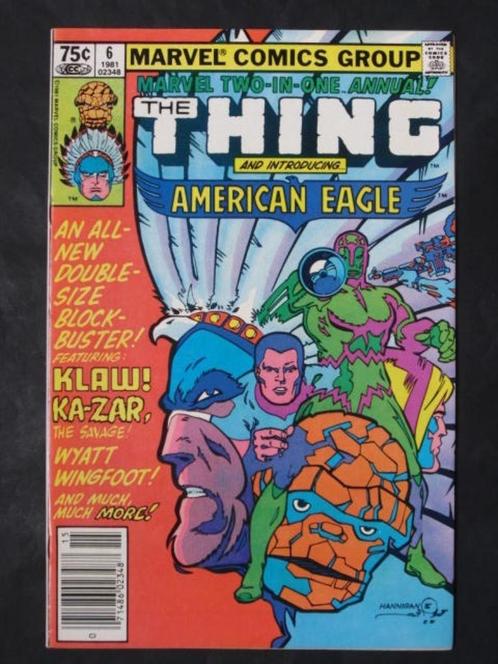 Marvel Two-In-One Annual #6 Marvel 1981 The Thing (48 pages), Boeken, Strips | Comics, Nieuw, Eén comic, Amerika, Verzenden