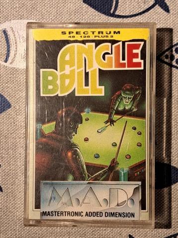 ZX Spectrum cassette 'ANGLE BALL' – getest & werkend beschikbaar voor biedingen