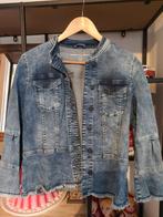 Sandwich jeans jasje maat 36, Kleding | Dames, Ophalen of Verzenden, Zo goed als nieuw, Maat 36 (S), Blauw