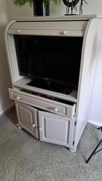 TV kast - Secretaire - retro  Grijs gespoten, Huis en Inrichting, Ophalen, Overige materialen, Gebruikt, 100 tot 150 cm