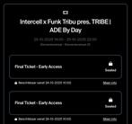 4 tickets voor Funk Tribu @ Intercell ADE 25 okt, Tickets en Kaartjes, Drie personen of meer
