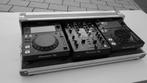 XDJ-700 (2x) en een DJM-450 in flightcase, Ophalen, Zo goed als nieuw, Pioneer