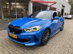 BMW 1-serie 118i M Performance - Pano - Led - Leder - BTW !, 65 €/maand, Gebruikt, Blauw, USB