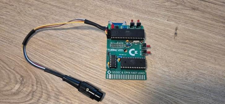SD2IEC & EPYX Fast Load Cartridge voor Commodore, Computers en Software, Overige Computers en Software, Gebruikt, Ophalen of Verzenden