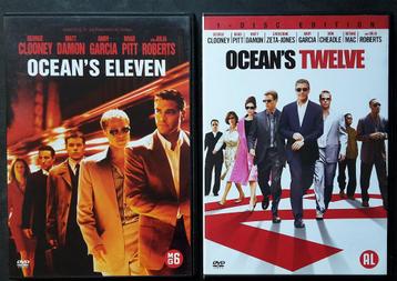 DVD Set - Oceans Eleven 11 en Ocean's Twelve 12 beschikbaar voor biedingen