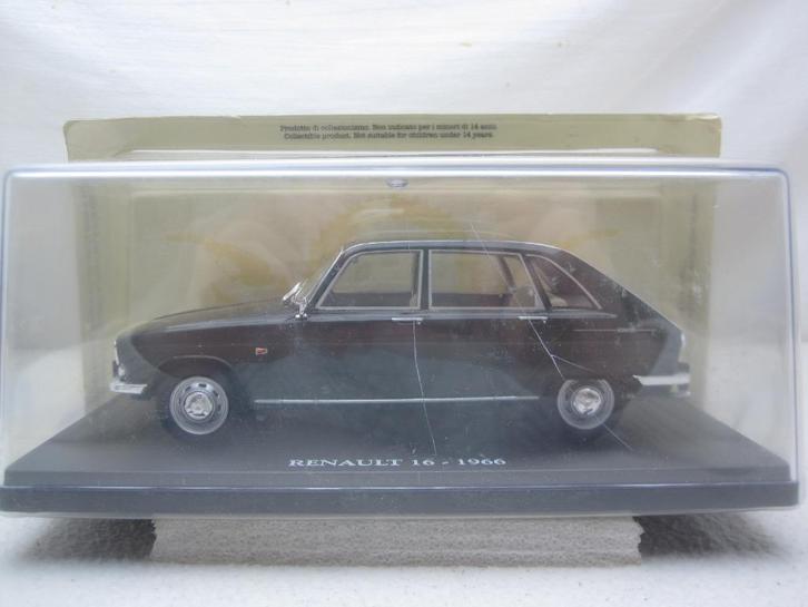 Renault 16 1966 1:24 Atlas, Hobby en Vrije tijd, Modelauto's | 1:24, Nieuw, Auto, Overige merken, Ophalen of Verzenden