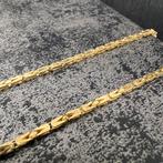 14 karaat gouden koningsketting kruis set ketting schakel, Ophalen of Verzenden, Nieuw, Goud