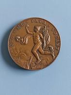 Penning 1896 Utrechts studentenkorps lustrum, Postzegels en Munten, Penningen en Medailles, Ophalen of Verzenden, Brons, Nederland