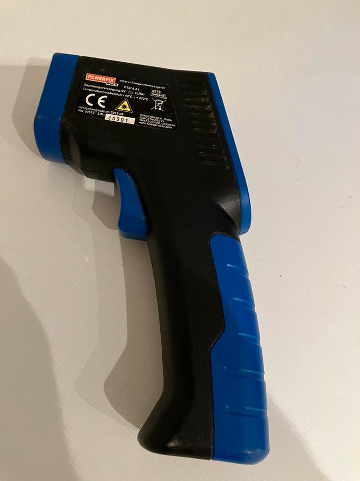 Infra rood temperatuurmeter, Doe-het-zelf en Verbouw, Meetapparatuur, Zo goed als nieuw, Ophalen of Verzenden