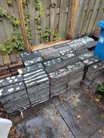 stenen antraciet/zwart, Tuin en Terras, Ophalen, Zo goed als nieuw, Beton, 10 m² of meer