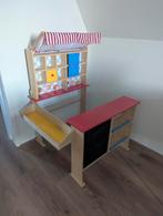 Houten speelwinkeltje incl accessoires, Ophalen, Gebruikt, Hout